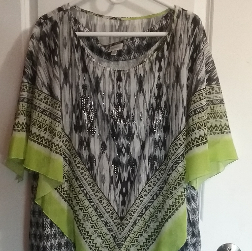 Poncho Style Top